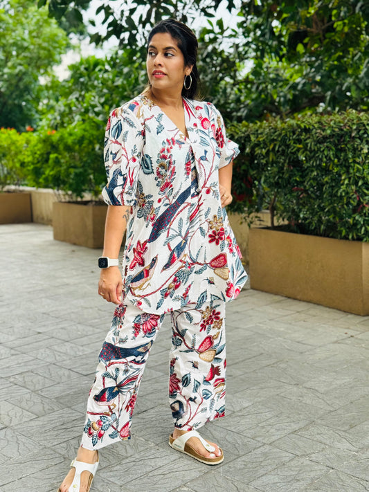 Birds of paradise co ord set