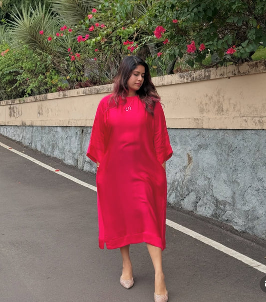 Modal shift dress